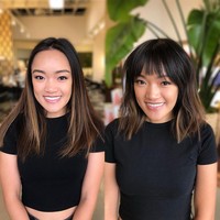 Lihat saja transformasi wanita ini. Hanya mengubah detail kecil pada rambutnya dengan memotong poni, dia terlihat seperti orang yang berbeda. Foto: Instagram/@xelamack