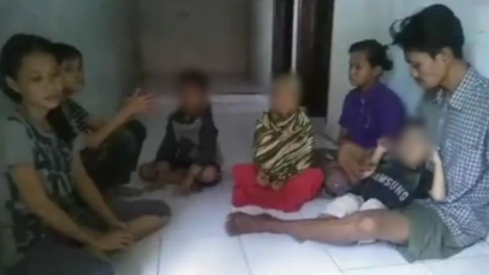 Viral keluarga tak makan