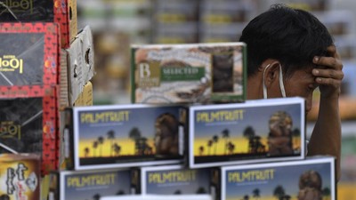 Penjualan Kurma di Tanah Abang Lesu Terdampak Corona