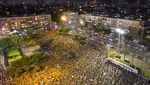 Warga Israel Terapkan Social Distancing Saat Demo PM Netanyahu