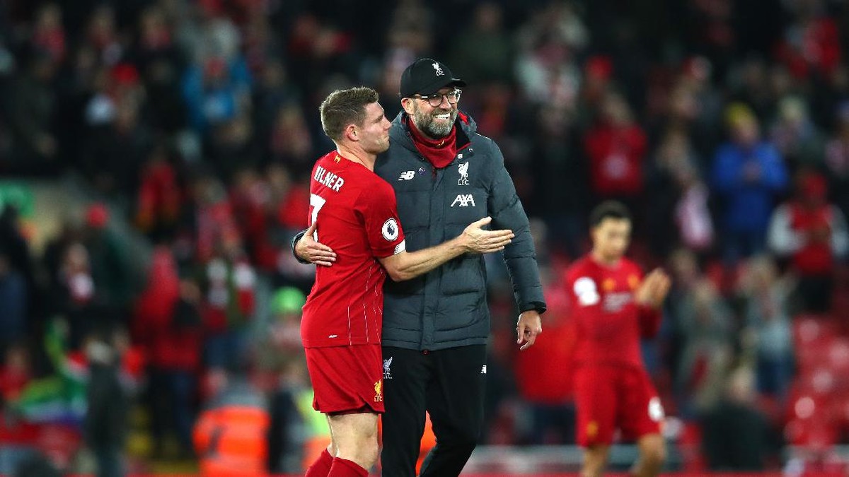 Juergen Klopp senang James Milner tetap di Liverpool Foto: (Getty Images)