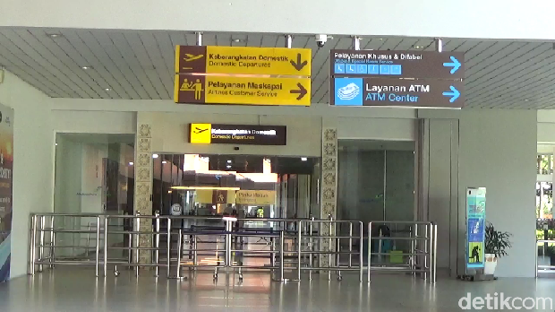 Bandara Ngurah Rai Sepi