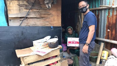 Distribusi Sembako di Rumah Quran Cilincing