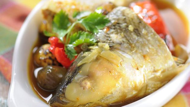 Ilustrasi masakan bandeng.