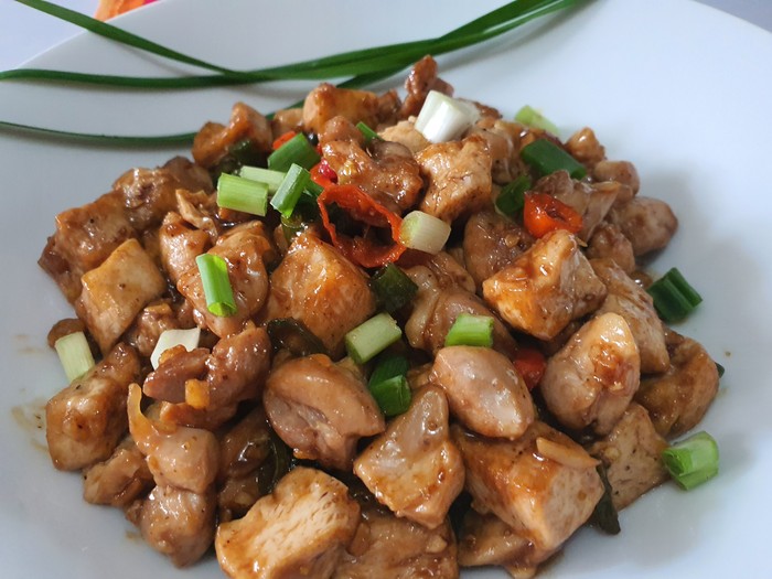 Tumis Tofu dan Ayam Tumis Tofu dan Ayam