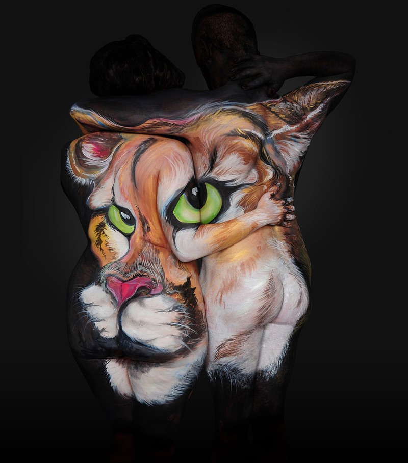 bodypainting keren