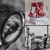 Agnieszka memanfaatkan boneka-boneka putrinya dengan tema pernikahan Barbie. Mulai dari acara pemberkatan hingga resepsi, bahkan ada tema getting ready pengantin.  Foto: Instagram @agnieszka_marsh_photo