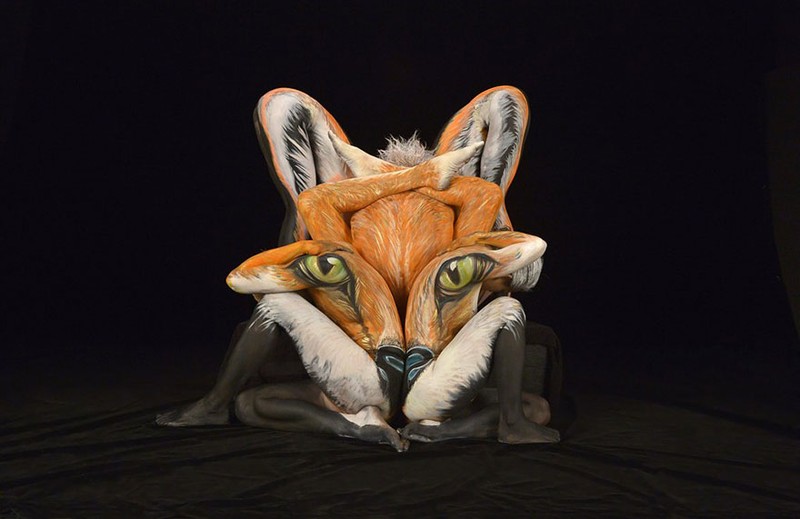 bodypainting keren