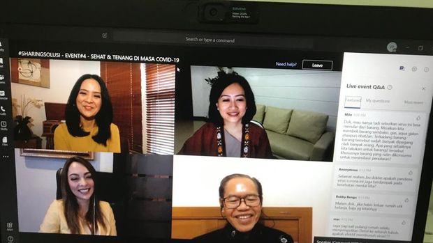 Talkshow interaktif dengan format digital #SharingSolusi