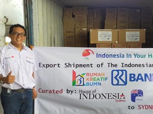 Keripik hingga Permen Produk UMKM Binaan BRI Tembus Australia