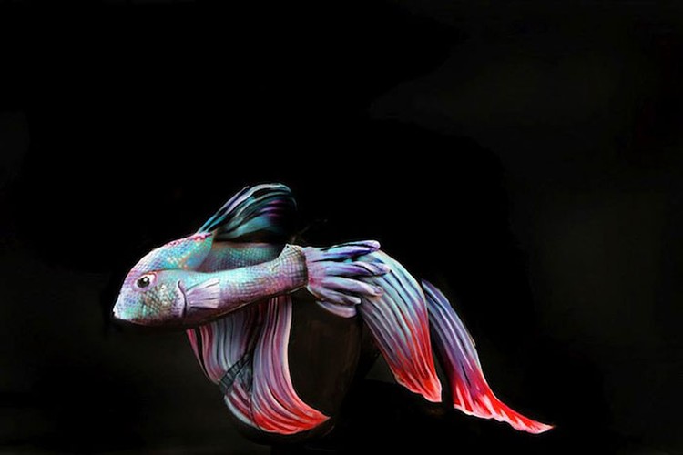 bodypainting keren