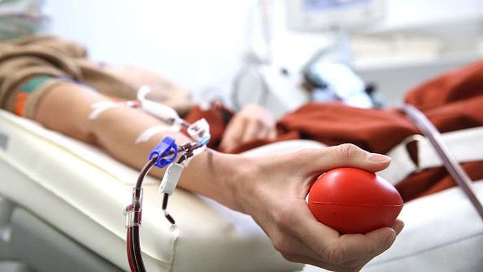 Terapi plasma darah ramai diperbincangkan masyarakat. Donor plasma darah dari pasien sembuh COVID-19 disebut dapat bantu penyembuhan pasien Corona lainnya.