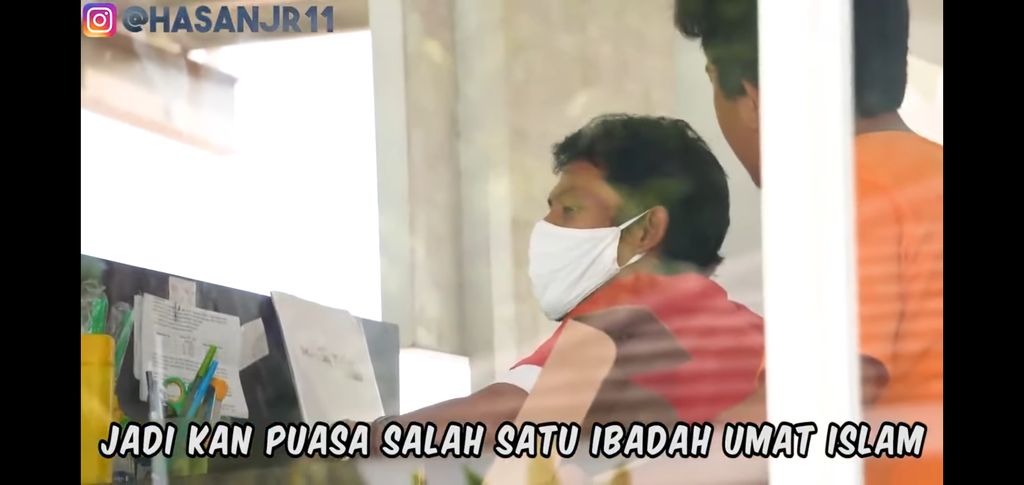 prank buka puasa tukar uang