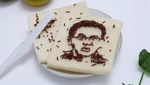 Niat Abis! Netizen Luangkan Waktu Susun Pola Meses di Roti Tawar