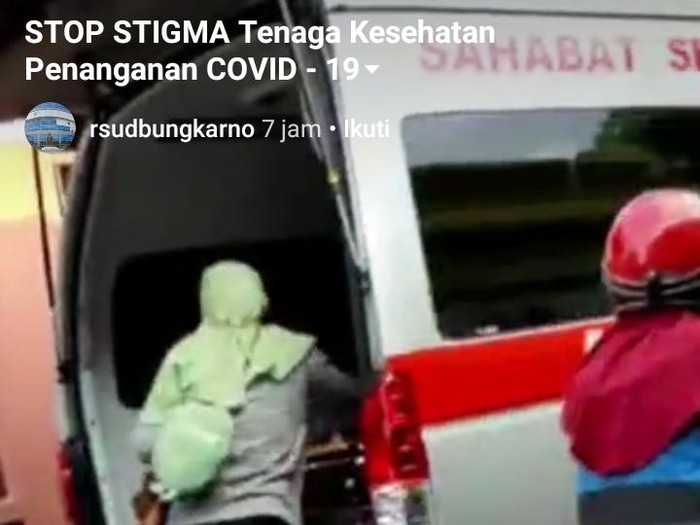 Tiga perawat RSUD Bung Karno Solo diduga ditolak warga sekitar indekos, Senin (27/4/2020).