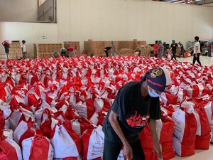 Pertani Ikut Salurkan Bansos di Jabodetabek