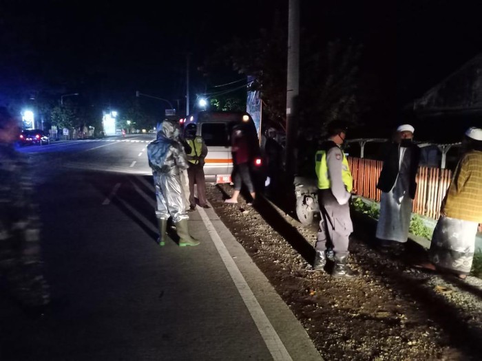 Seorang santri Temboro, Magetan yang pulang ke Kabupaten Probolinggo menjalani dua kali rapid test. Hasilnya reaktif.