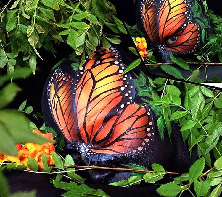 bodypainting keren