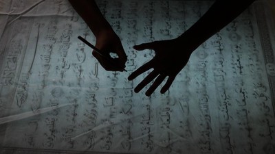 Intip Pembuatan Batik Mushaf Alquran di Solo