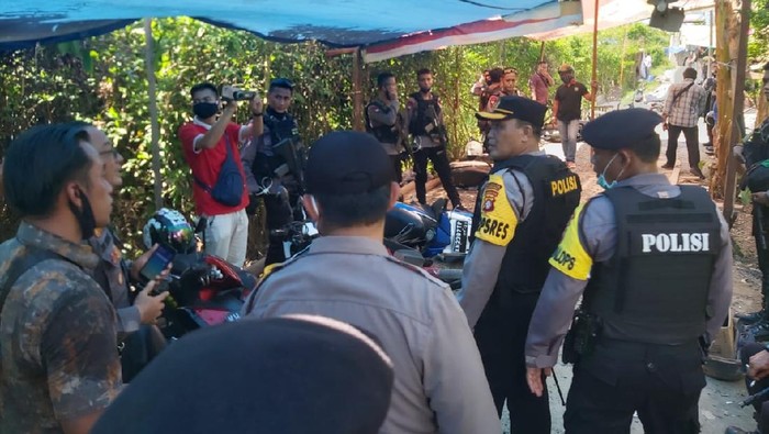 Denah kampung narkoba di Kalteng yang digerebek Polresta Palangka Raya (dok. Istimewa)