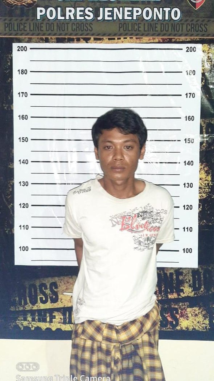 Pria di Janeponto perkosa anak tirinya yang masih berusia 15 tahun selama 4 bulan (dok. Istimewa)