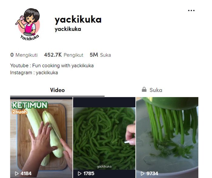 belajar masak tiktok