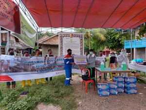 PHE Ogan Komering & Raja Tempirai Donasi APD ke RS dan Puskesmas