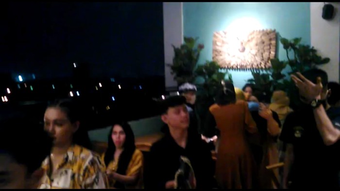 Birthday party selebgram Medan dibubarkan polisi (dok. Istimewa)