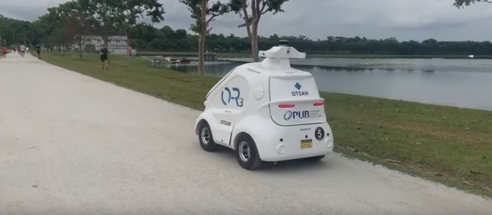 Robot O-R3, duta social distancing Singapura