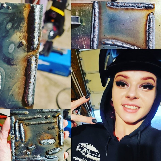 Banyak netizen yang mengatakan bahwa itu merupakan tindak diskriminasi apalagi video tersebut tidak mempengaruhi pekerjaan Kirsten. Mereka pun mendukung Kristen dan memintanya untuk menuntut perusahaan tersebut. Foto: Instagram @ms.reds.wrenching