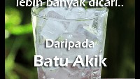 Ada jenis batu yang paling dicari saat bulan Ramadhan tiba. Namanya batu es, wah popularitasnya melebihi pamor batu akik. Foto: istimewa