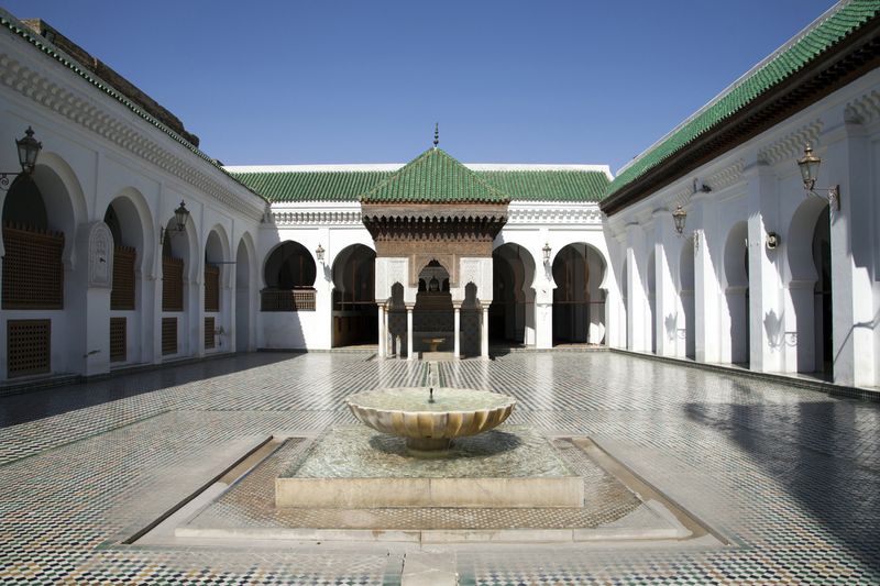 Founded by a wealthy Tunisian woman, Fatima Alfehri, daughter of a rich merchant, Al Karaouine University and its affiliated mosque are among the world's oldest.
