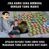 Meme Kocak Soal Makanan Ikut Meriahkan Bulan Puasa