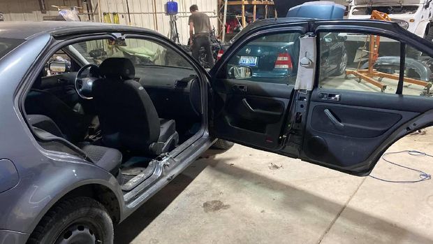 Modifikasi unik Volkswagen Jetta