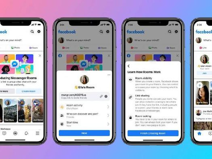 Messenger Rooms Meluncur Secara Global Siap Tantang Zoom