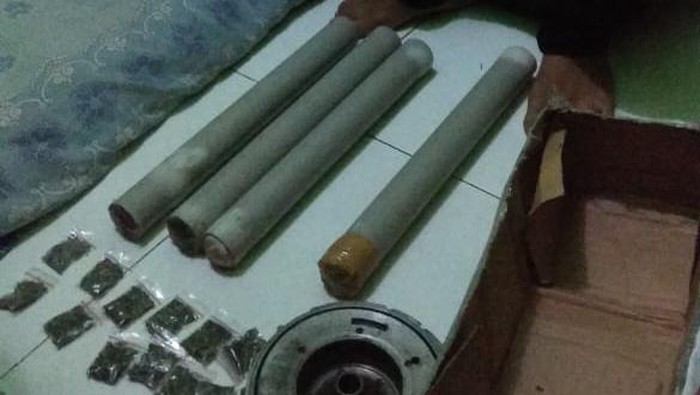 BNNP DIY ungkap jaringan pengedar ganja asal Banyumas, Selasa (28/4/2020).