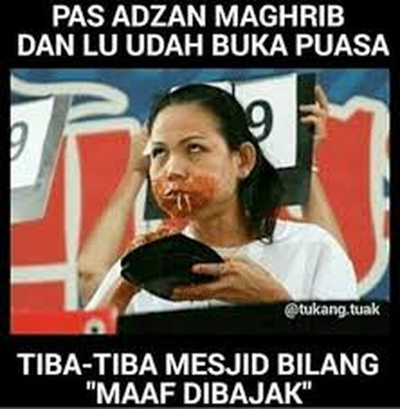 meme puasa