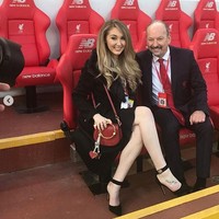 Alexandra Moore adalah putri dari Peter Moore, CEO klub sepak bola Liverpool.  oto: dok. Instagram