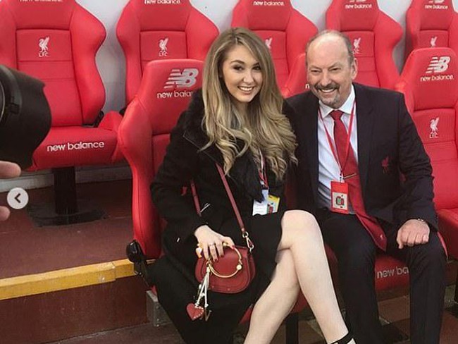 Alexandra Moore adalah putri dari Peter Moore, CEO klub sepak bola Liverpool.  oto: dok. Instagram