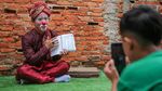 Kala Sang Badut Mengajar Ngaji Online