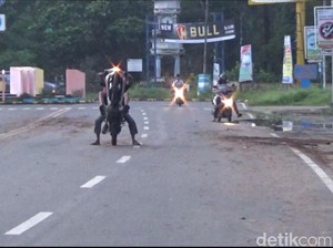 Pelaku Balap Liar di Makassar Akan Disanksi Urus Pasien Corona-Jadi ODP