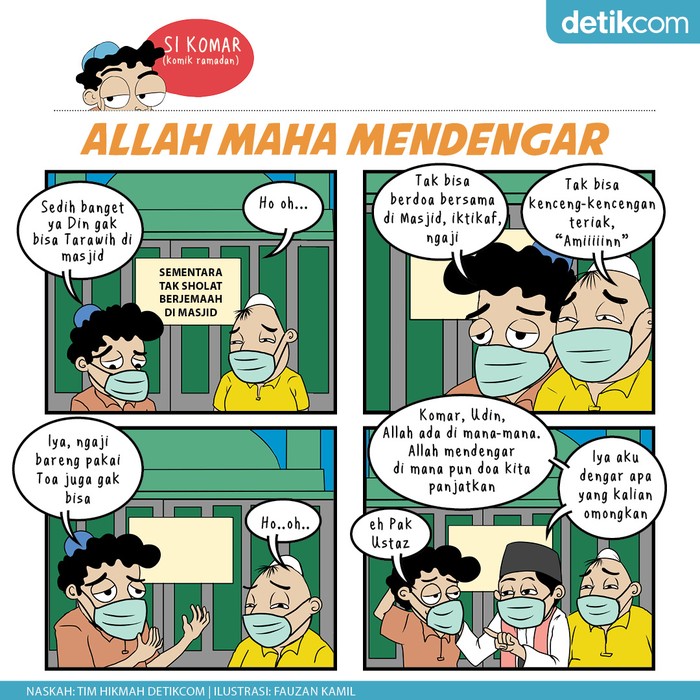 Komik Ramadhan, Allah Maha Mendengar Komik Ramadhan, Allah Maha Mendengar