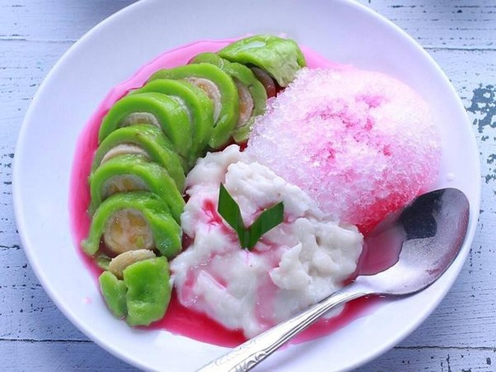 es pisang ijo