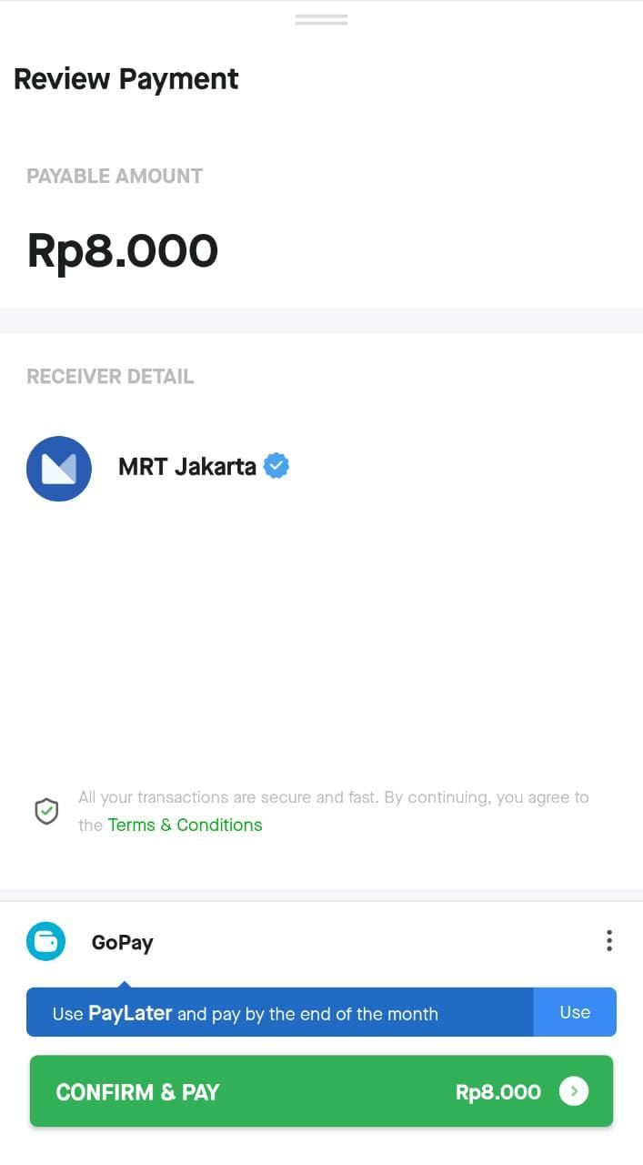 Kurangi Interaksi Fisik, Pengguna MRT Bisa Beli Tiket Pakai GoPay Cs
