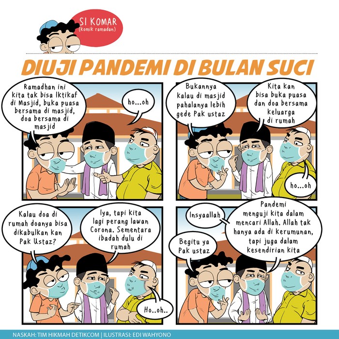 Komik Ramadhan edisi 29 dan 30 April 2020 Komik Ramadhan edisi 29 dan 30 April 2020