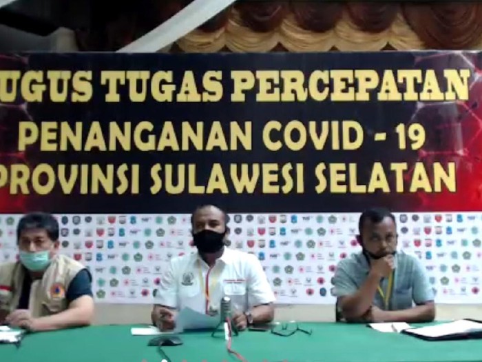 Gugus Tugas Percepatan Penanganan COVID-19 Sulsel