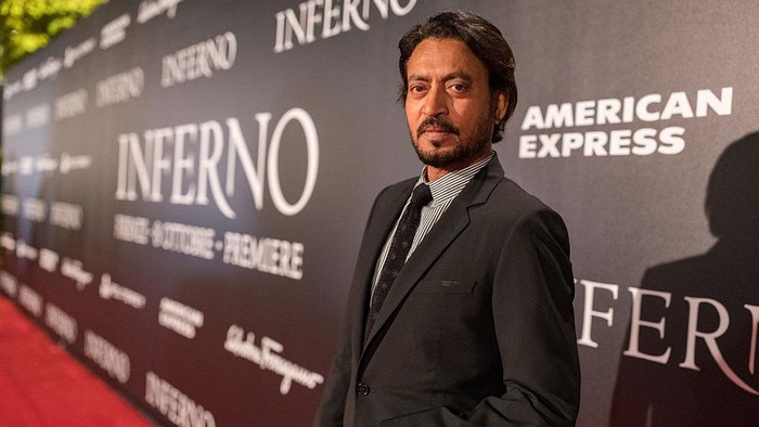 DUBAI, UNITED ARAB EMIRATES - DECEMBER 08:  Irrfan Khan attends a photocall on day three of the 14th annual Dubai International Film Festival held at the Madinat Jumeriah Complex on December 8, 2017 in Dubai, United Arab Emirates.  (Photo by Vittorio Zunino Celotto/Getty Images for DIFF)