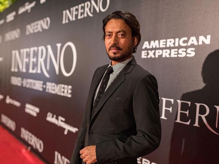DUBAI, UNITED ARAB EMIRATES - DECEMBER 08:  Irrfan Khan attends a photocall on day three of the 14th annual Dubai International Film Festival held at the Madinat Jumeriah Complex on December 8, 2017 in Dubai, United Arab Emirates.  (Photo by Vittorio Zunino Celotto/Getty Images for DIFF)
