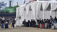 Sebelum dibawa menuju hotel untuk menjalani isolasi mandiri, 359 WNI tersebut terlebih dahulu menjalani rapid test. 