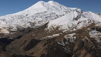 Mitos paling terkenal dari Gunung Elbrus adalah tempat di mana Zeus merantai lengan Prometheus karena mencuri api para dewa. Selama musim pendakian di musim panas, jalur paling populer ke puncak melalui selatan gunung, tempat kereta gantung berada.